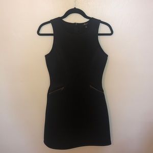 Flattering little black dress